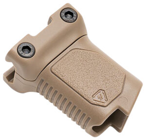 Strike Industries Angled Vertical Grip FDE for Picatinny Rail