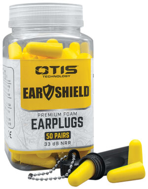Otis Ear Shield Premium Foam Earplugs 33 dB - 50 Pair
