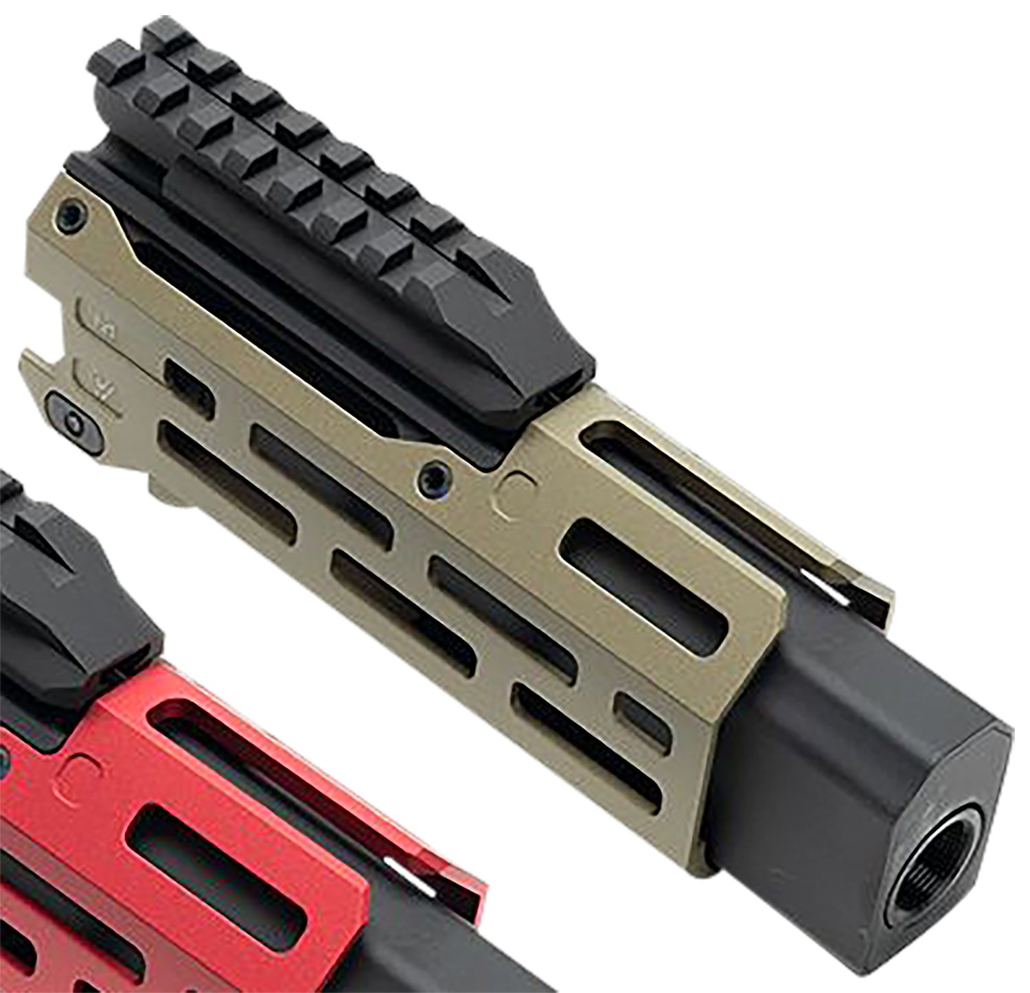 Strike Industries 6" M-Lok Handguard for CZ Scorpion EVO - FDE