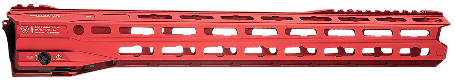 Strike Industries GRIDLOK-LITE 17" Red M-LOK Handguard
