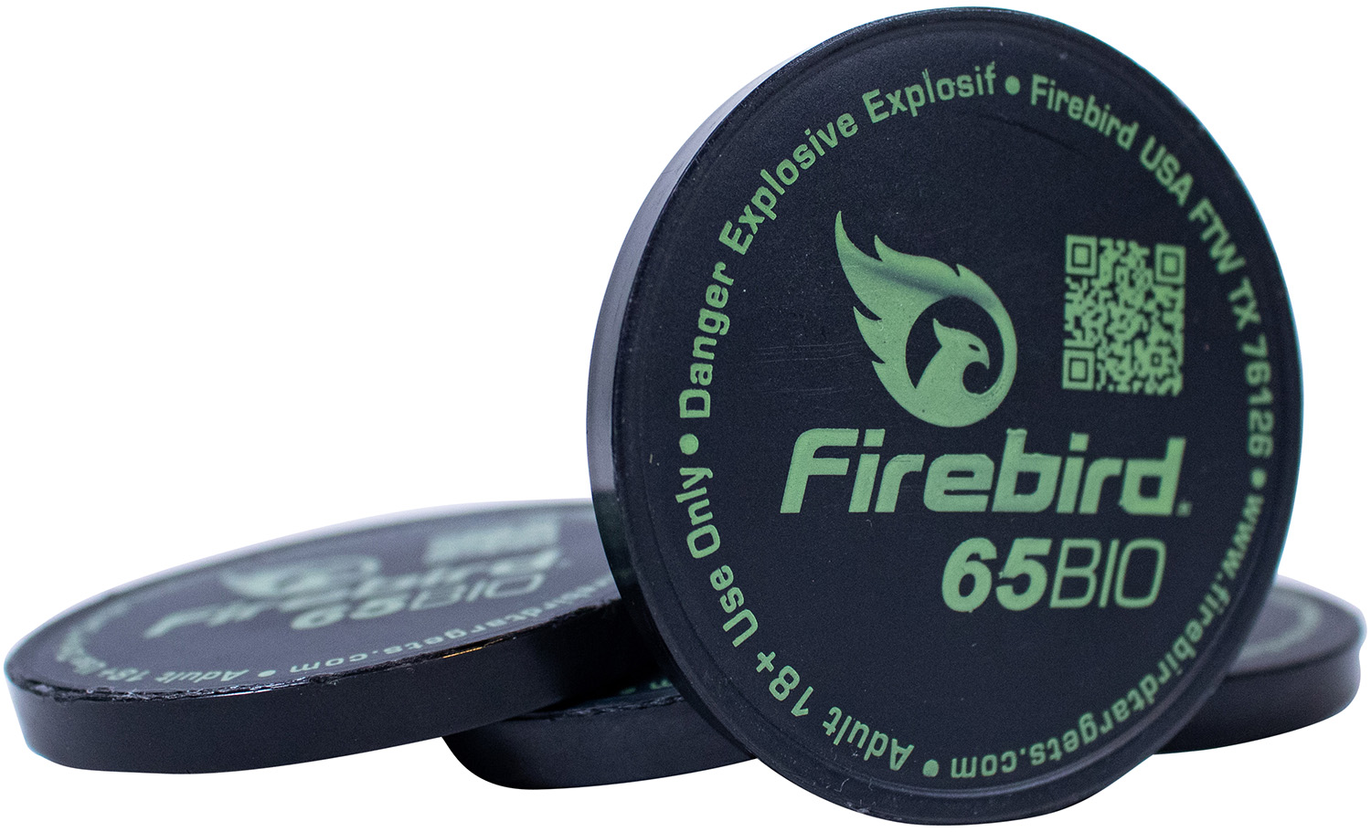 Firebird USA 65BIO 65BIO Flash/Smoke/Sound Impact Universal Firearm 65mm 10 Pk.