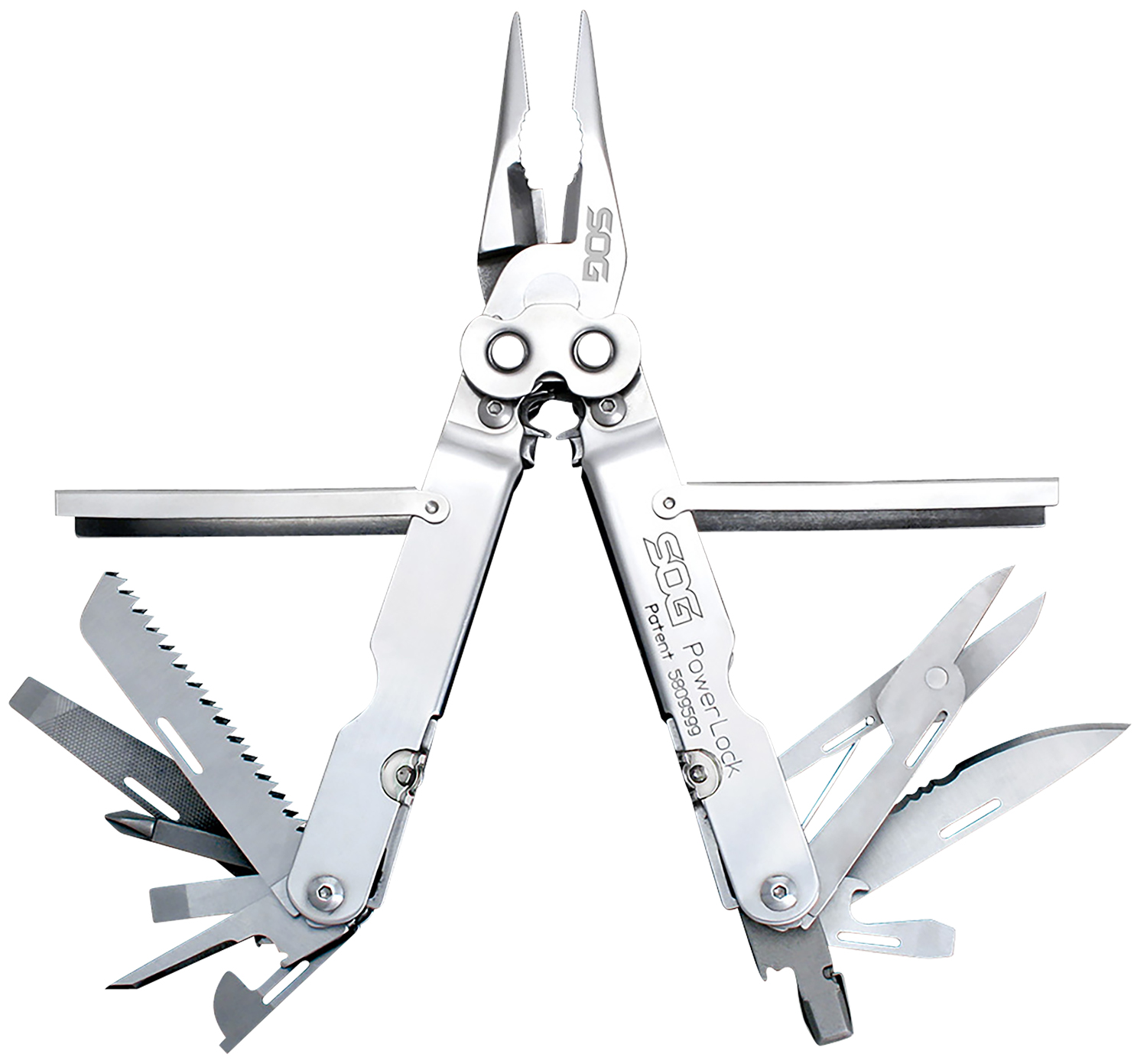 SOG Powerlock Scissors Multi-Tool with 18 Tools