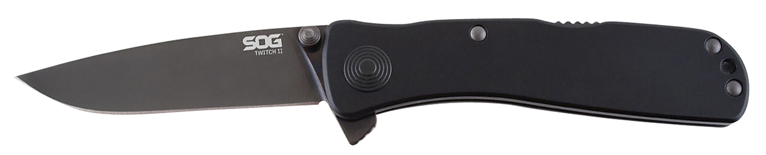 S.O.G Twitch II 2.65" Folding Knife - Black