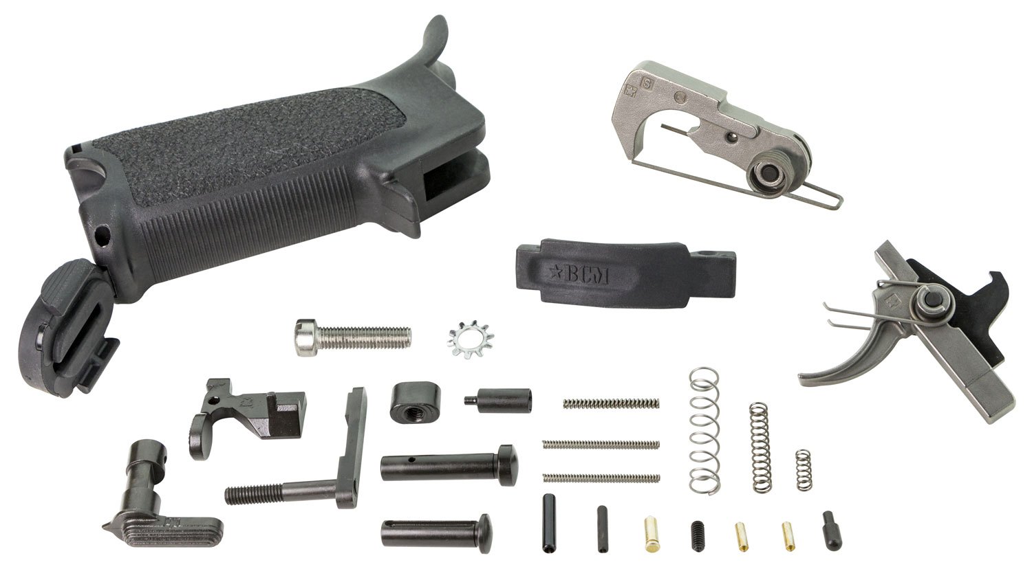 BCM Enhanced Black AR15 Lower Parts Kit