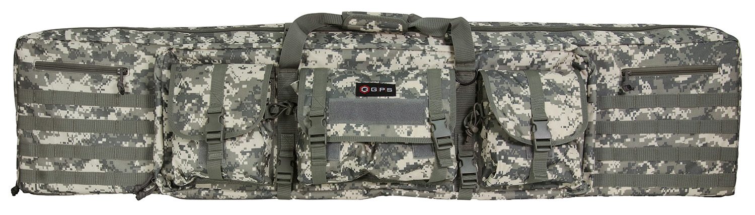 GPS DRC55ACU Double Rifle Case A-TACS AU 600D