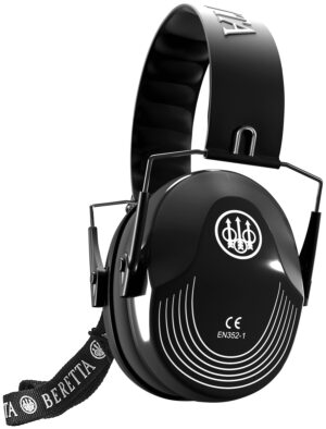Beretta Safety Pro Earmuff Black - 25dB Noise Reduction