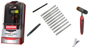 Birchwood Casey Hammer & Punch Kit - 19-Piece Gunsmith Set
