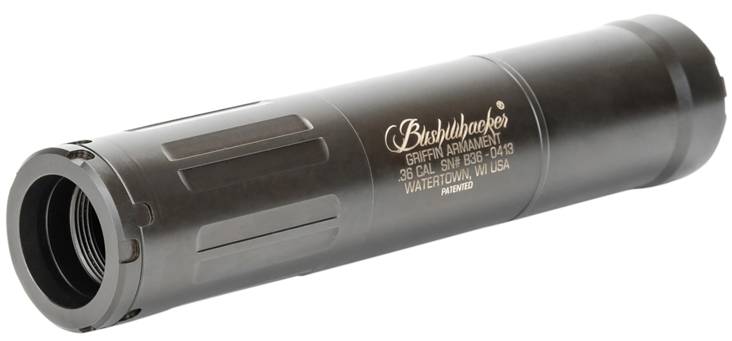 Griffin Armament Bushwacker 36 Modular Suppressor 36 Cal