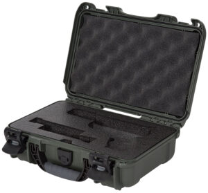 Nanuk 909 Olive Resin Glock Pistol Case