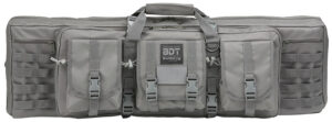 Bulldog Tactical Double 37" Rifle Case - Seal Gray