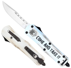 CobraTec FS-3 'Come And Take It' 3" OTF Knife D2 Steel