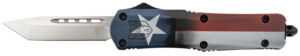 CobraTec FS-3 Texas Flag OTF Tanto Knife