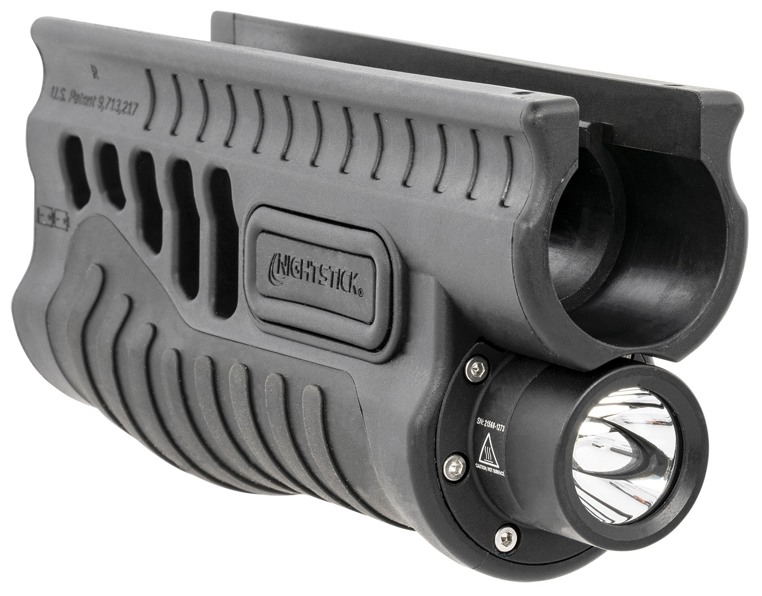 Nightstick SFL13WL Shotgun Forend Light  Black 1200 Lumens White LED Remington 870/Tac-14