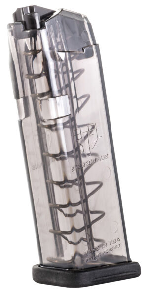 ETS Glock 9mm 10-Round Magazine - Carbon Smoke