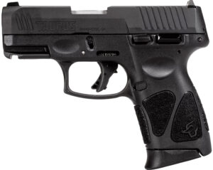 Taurus 1G3C4031 G3C  Compact Frame 40 S&W 10+1 3.26" Matte Stainless Steel Barrel, Matte Black Tenifer Serrated Steel Slide, Black Polymer Frame w/Picatinny Rai,l Black Polymer Grip, Right Hand
