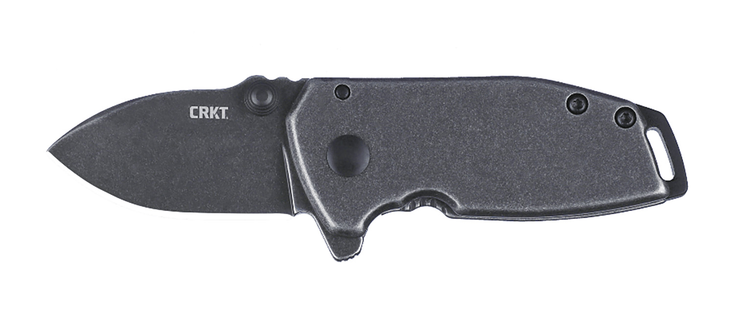 CRKT Squid Compact Folding Knife - Black Stonewash