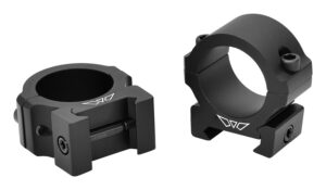 Warne V600M Vapor Matte Black 1" Scope Rings