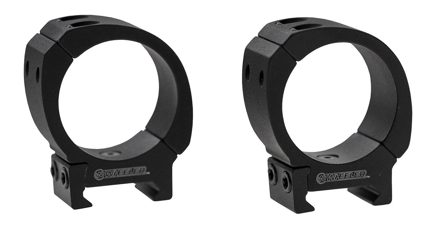 Wheeler Sporter 1" Low Scope Rings - Picatinny/Weaver