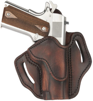 1791 Gunleather ORBH1SVTGR BH1 Optic Ready OWB Vintage Leather Belt Slide Fits 4-5" 1911 Right Hand