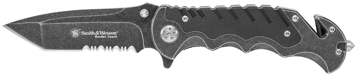Smith & Wesson Border Guard Folding Knife - 3.5" Blade