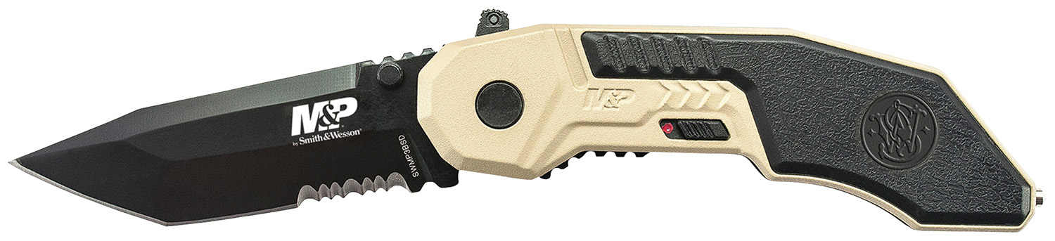 Smith & Wesson M&P M.A.G.I.C. Folding Knife - 2.80" Serrated Blade
