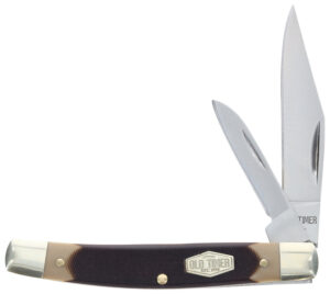 Old Timer Middleman Jack Folding Knife with Sawcut Bone Handle