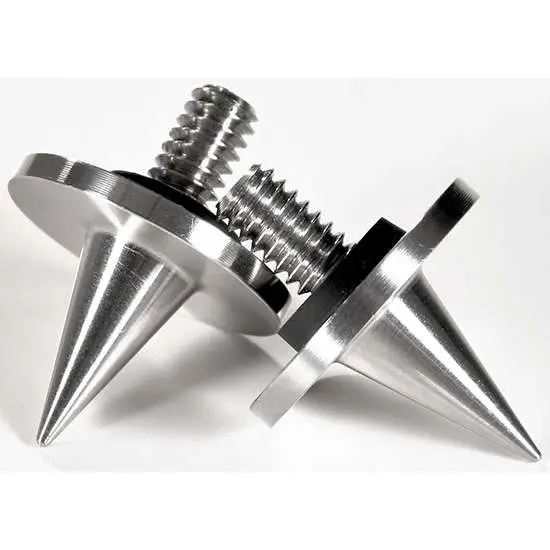 Warne Precision Bipod Spike Foot - Silver