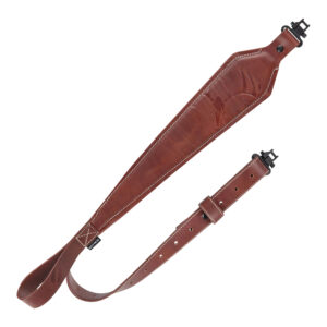 Heritage Cases 8510 Brown Leather Rifle Sling 28"-35"