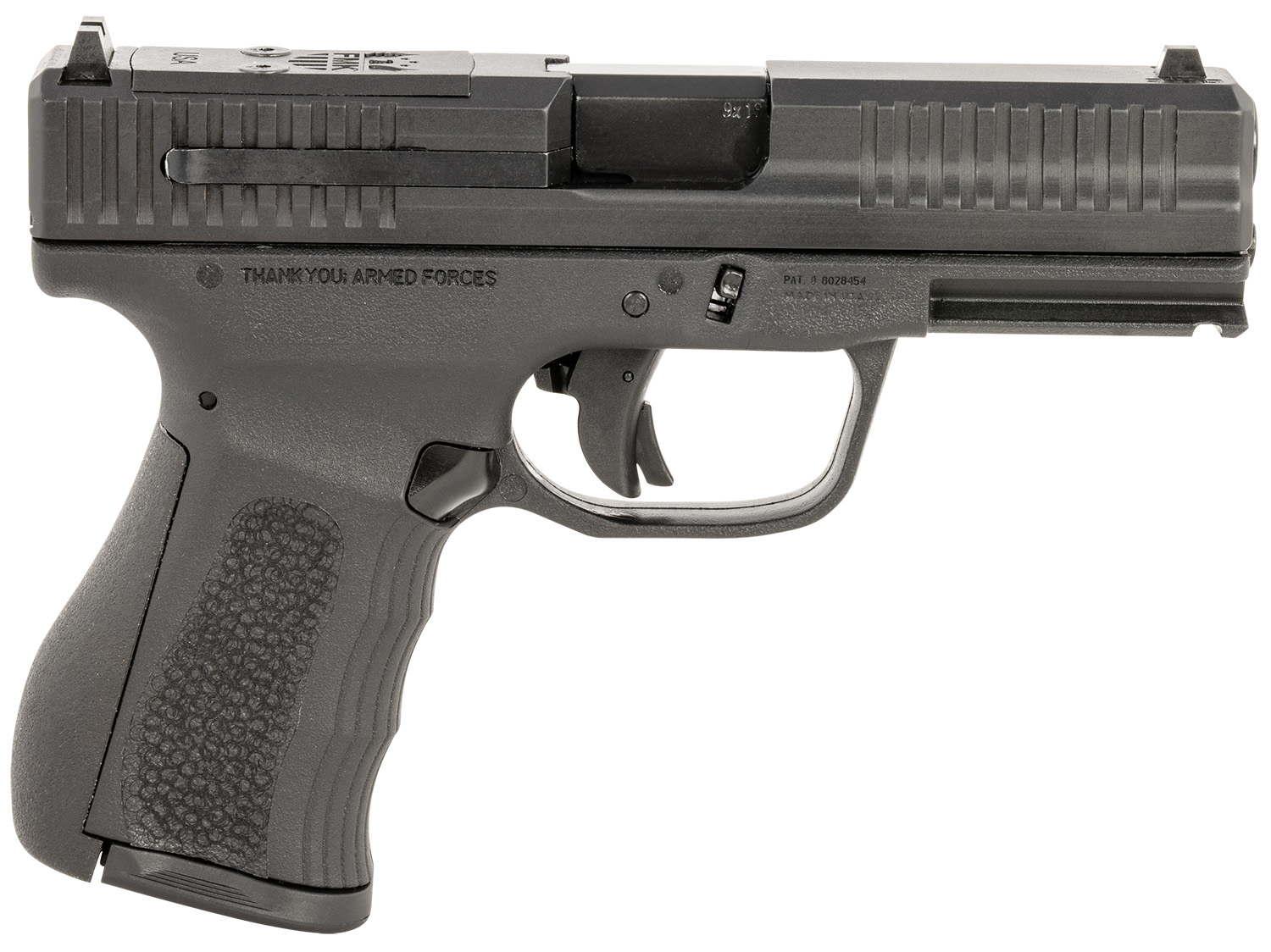 FMK Mach 9 9mm Luger Optic-Ready Handgun
