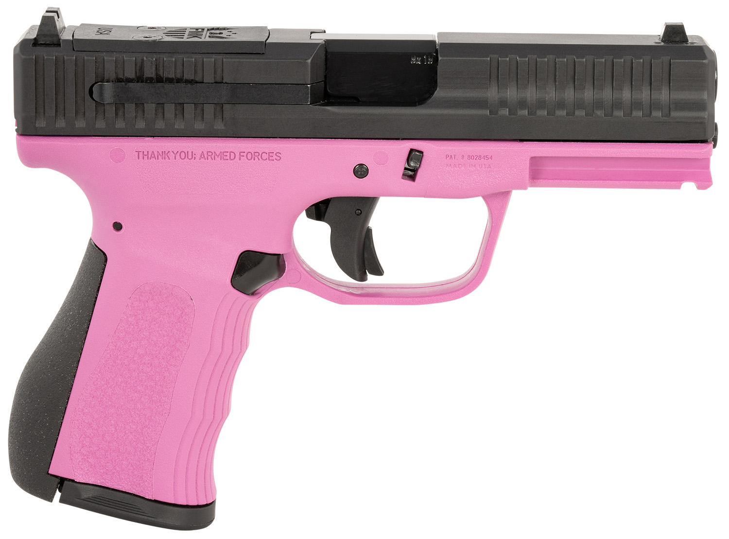 FMK G3 9mm Luger Pistol - Pink Frame, Optic-Ready Slide