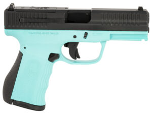 FMK Mach 9 9mm Luger Semi-Auto Handgun, Blue Jay Frame