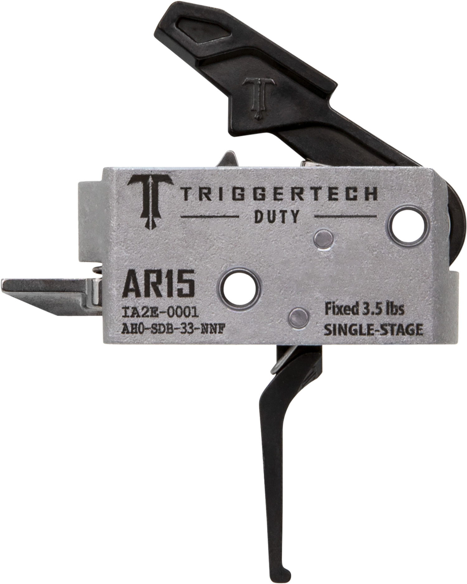 TriggerTech AR-15 Single Stage Duty Trigger - Black