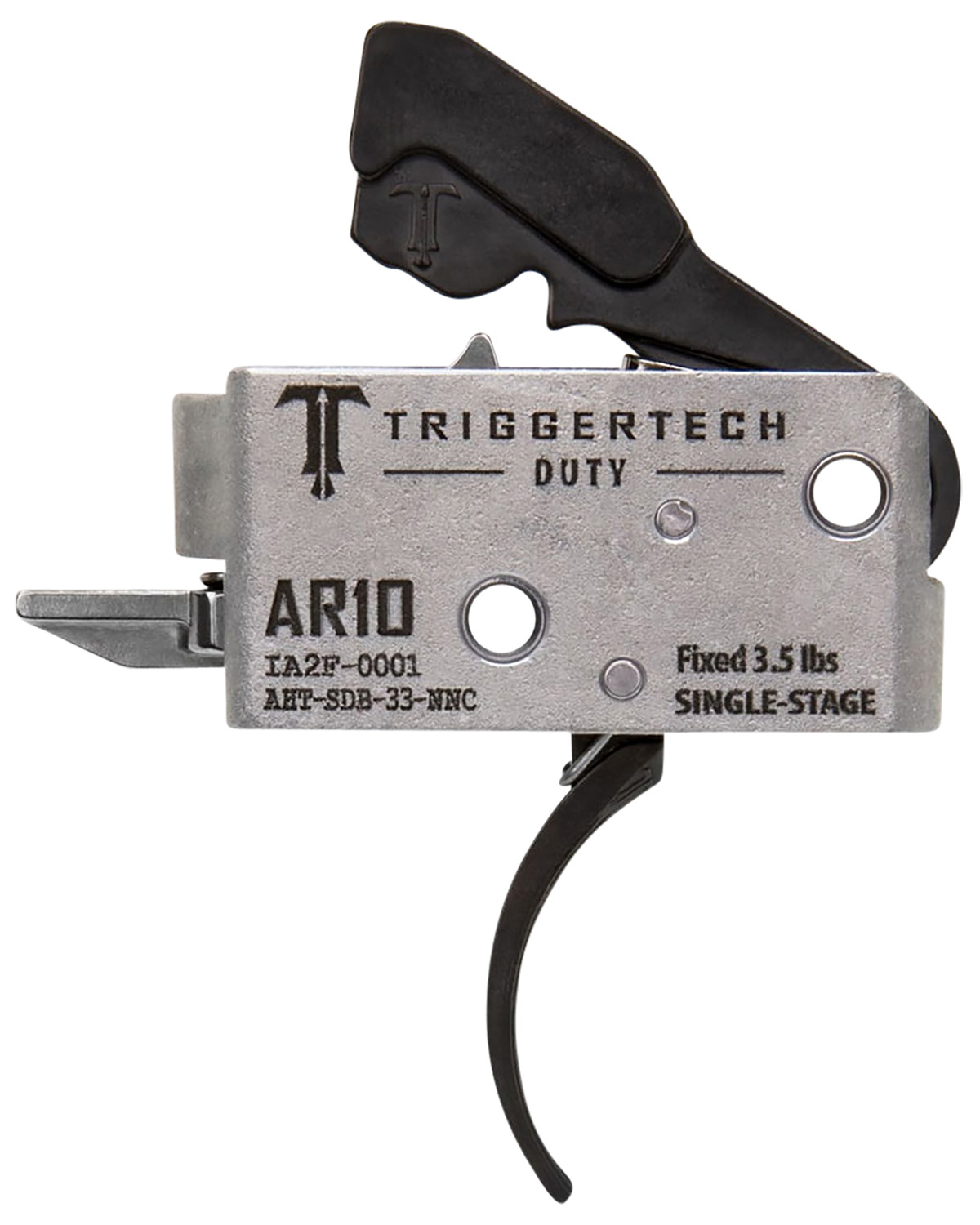 TriggerTech Duty Curved AR-10 Single-Stage Trigger 3.5 lbs