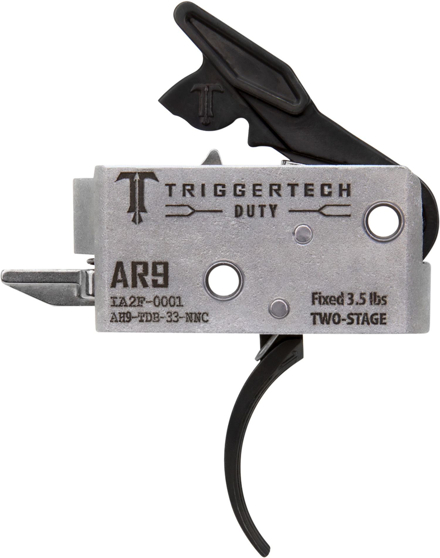 TriggerTech Duty Curved Two-Stage AR-9 Trigger 3.50 lbs