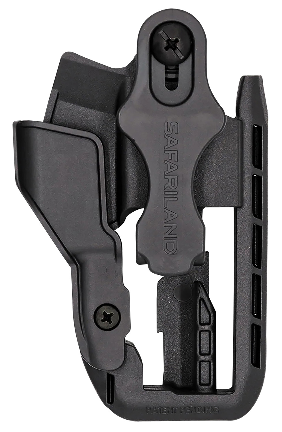Safariland 19283411 Schema IWB Black Polymer Belt Clip Compatible w/Glock 19 Right Hand
