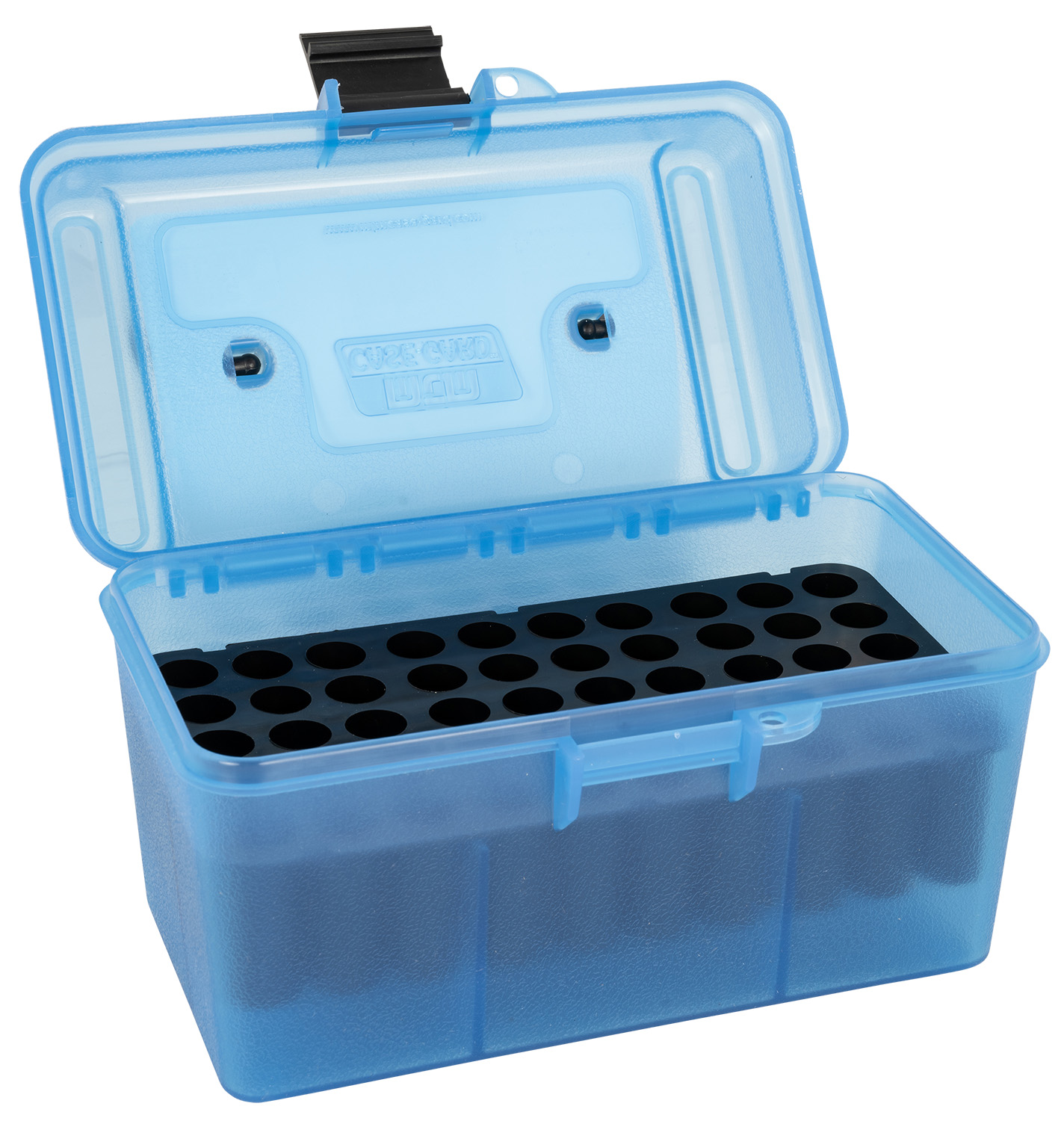 MTM Deluxe Ammo Box H50RM24 50rd Rifle Case - Blue