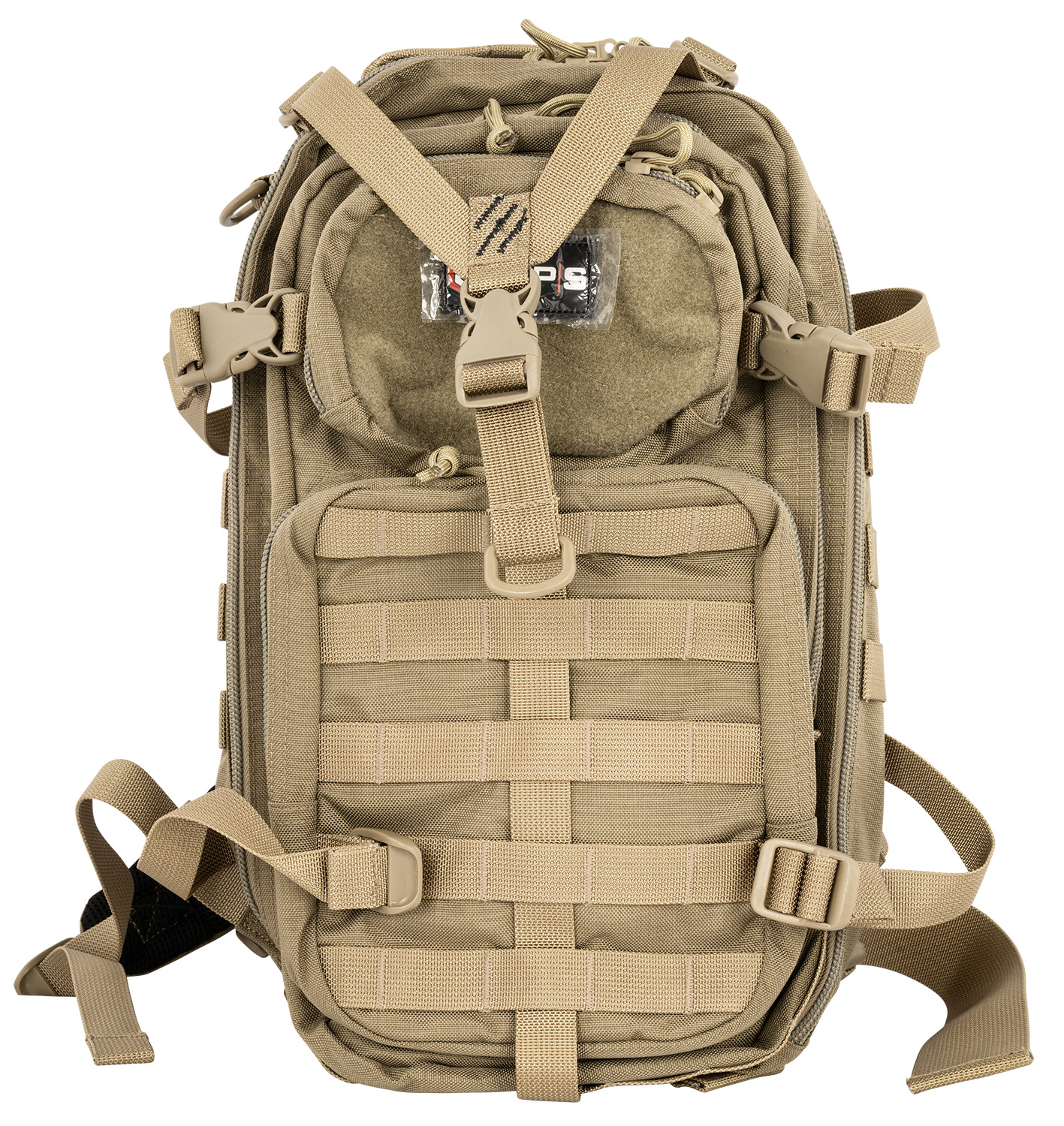 Tactical Bugout Bag Backpack for 2 Handguns - Tan