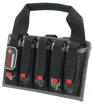GPS Mag Tote Pistol Magazine Bag Black Nylon