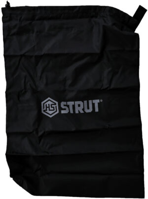HS Strut STR07604 Decoy Bag  Black Mesh Holds 3-4 Turkey Decoys Features Orange Safety Flag