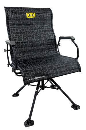 Hawk Big Denali Blind Chair - Folding Black Mesh