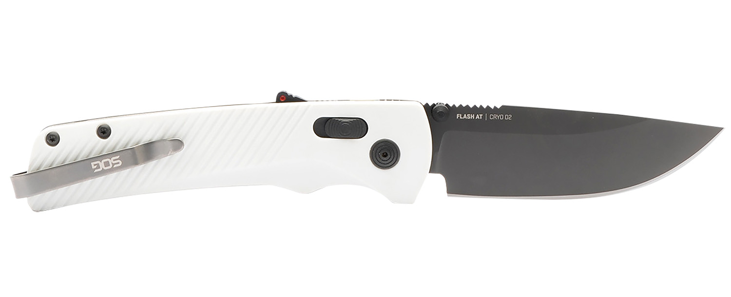 S.O.G Flash AT Folding Knife - 3.45" Cryo D2 Steel Blade