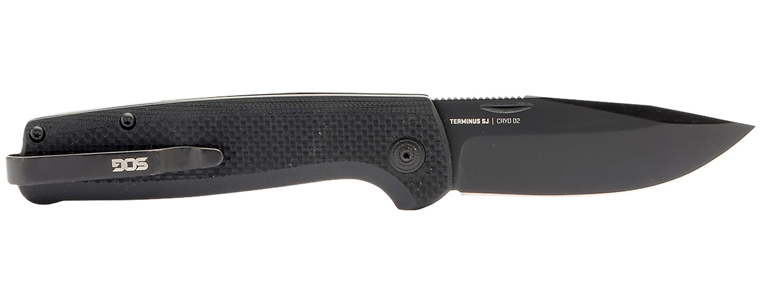 S.O.G Terminus SJ Folding Knife - Cryo D2 Steel Blade
