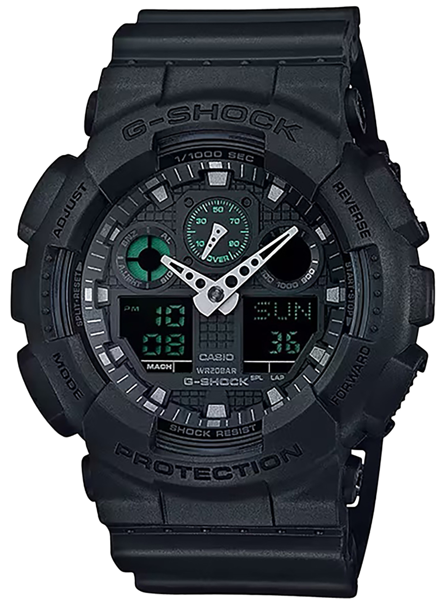 G-Shock GA100MB-1A Tactical Black Watch