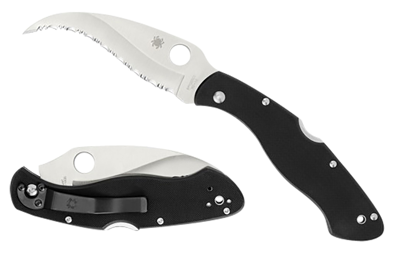 Spyderco Civilian C12GS Serrated Folding Knife