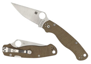 Spyderco Military 2 Folding Knife with CPM Cru-Wear Blade