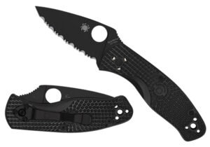 Spyderco Persistence Lightweight Black Pocket Knife