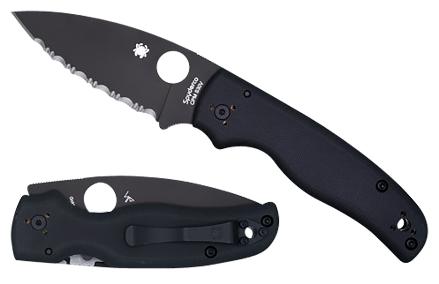 Spyderco Shaman 3.58" Folding Knife - CPM S30V Blade