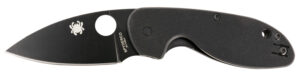 Spyderco Efficient 2.98" Black DLC Folding Knife