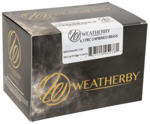 Weatherby 6.5 PRC Unprimed Rifle Brass - 50 Box