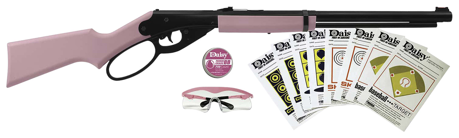 Daisy Pink Carbine Fun Kit - .177 BB Lever Action Rifle